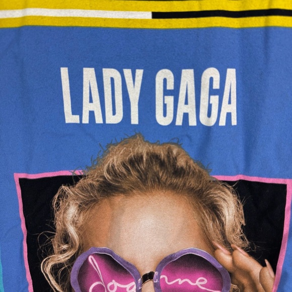 Lady Gaga 2017 Joanne Concert T-Shirt Size Small - Picture 2 of 6
